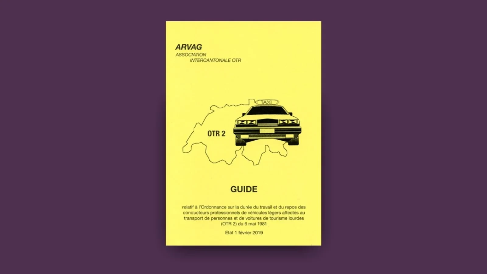 Brochure OTR 2 (cat. TPP - B - Taxi)
