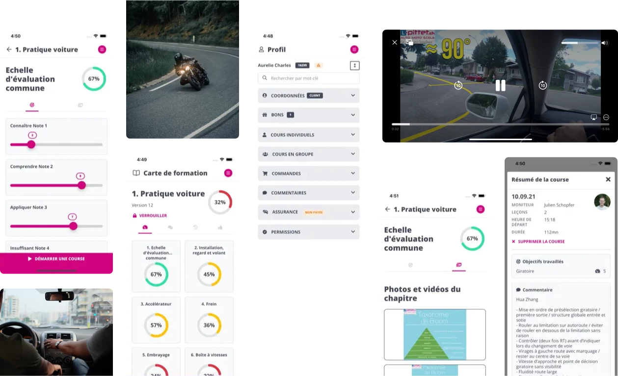 Screens app - desktop